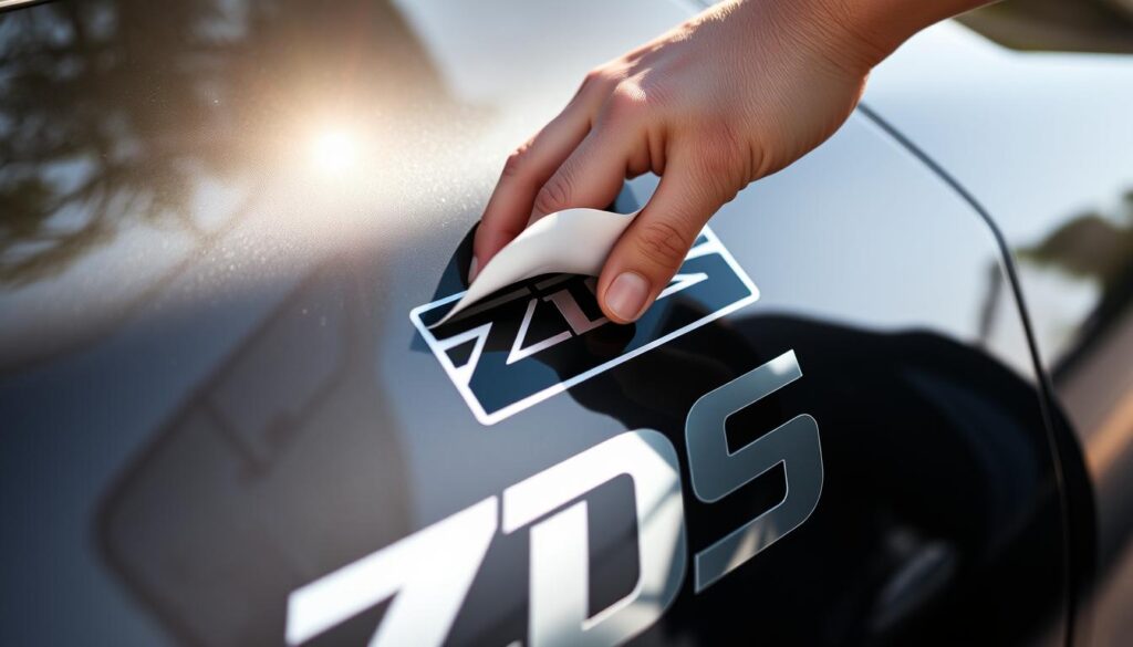how to remove stickers from car