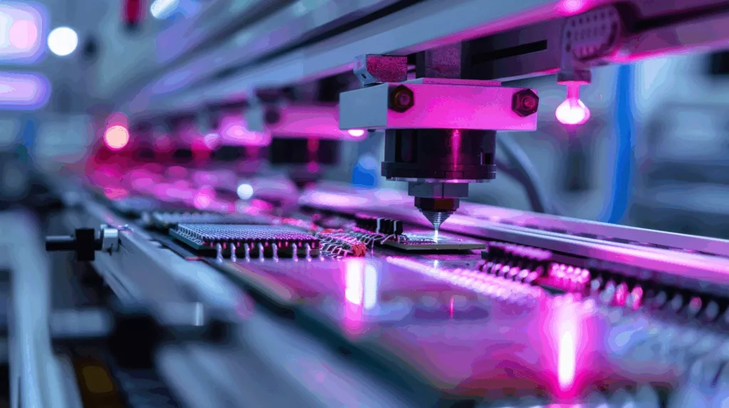 Use of UV glue in circuit board assembly