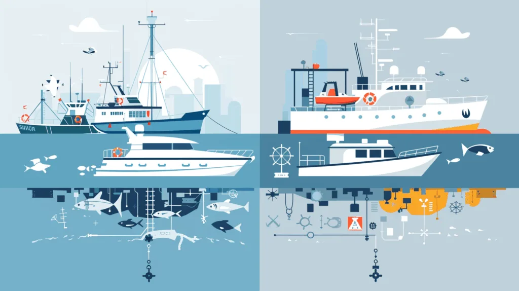 A clean infographic comparing the two adhesives with icons and categories such as strength, flexibility, waterproof ability, and UV resistance.