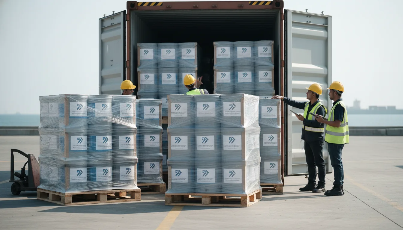 ZDS adhesives packed securely for export, ready to ship to international buyers.
